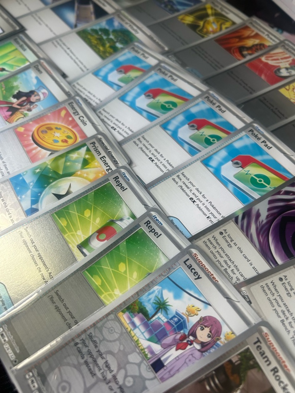 Mixed Pokémon TCG Trainer & Energy Card Lot - playable